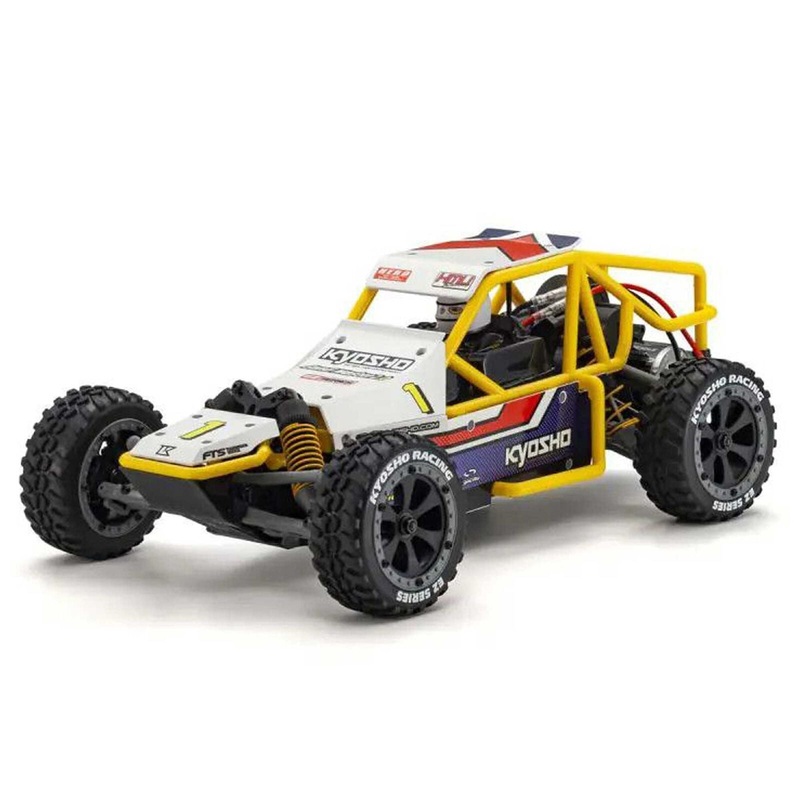 Kyosho 34405T1B EP RS SandMaster2.0 Wht w/B&Ch