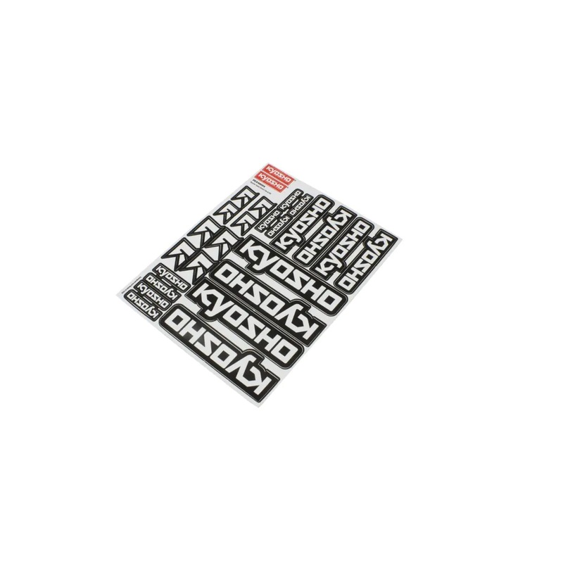 Kyosho 36275 Kyosho TeamDriver Decals Black