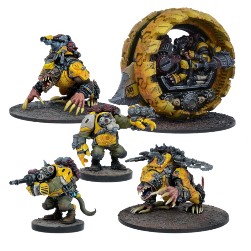 Mantic Games MGDZV105 Deadzone Veer-Myn Tunnel Ambush Booster