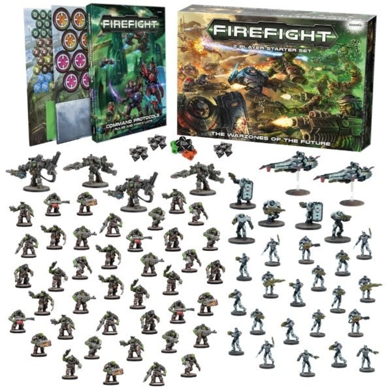 Mantic Games MGFFM106 Firefight Battle of Cabot III Two-Player Set