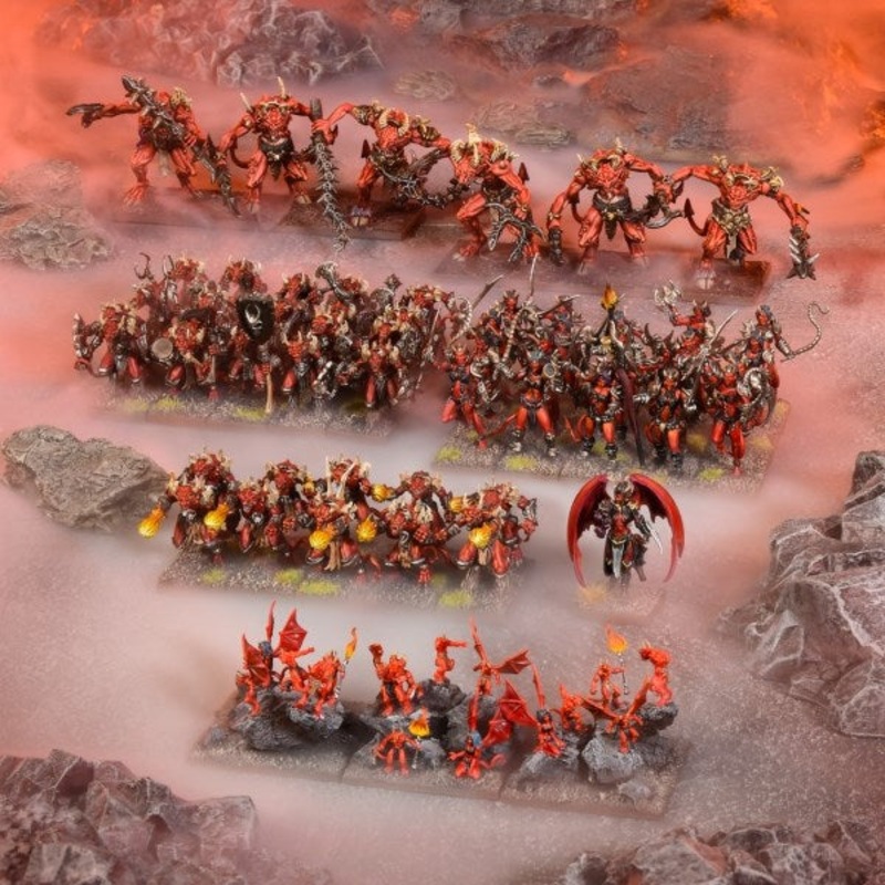 Mantic Games MGKWA111 Kings of War Forces of the Abyss Army