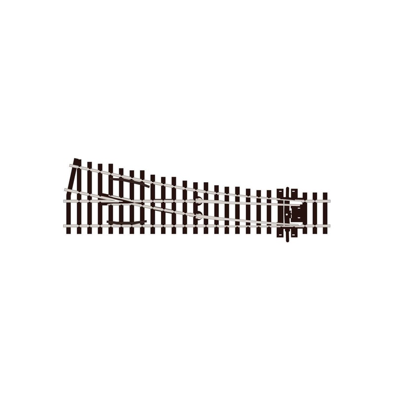 Peco SL-E191 Turnout Small Radius Right Hand Code 75