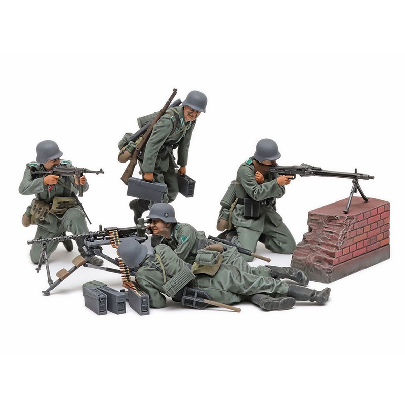 Tamiya 35386 1/35 German MG Team Mid-WWII