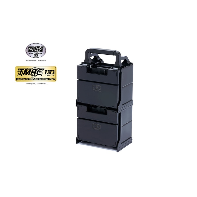 Tamiya 95671 1/350 Mini 4WD Portable Pit Black TM
