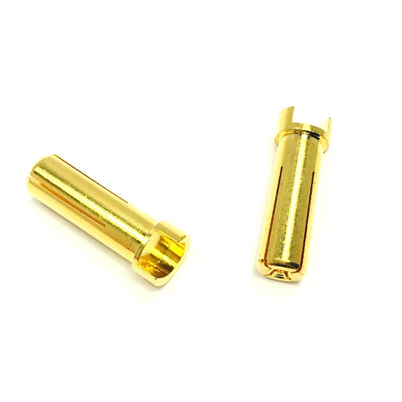 Trinity REV2228 4mm Gold Bullet Connectors (1 pair)