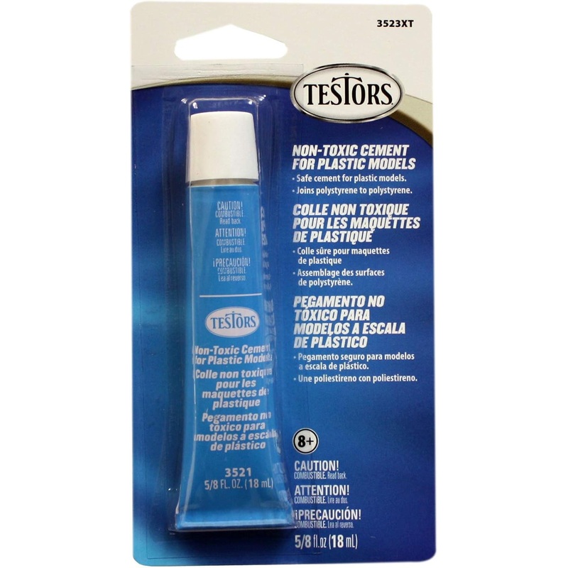 zTestors 3523XT Non toxic cement 18ml tube carded