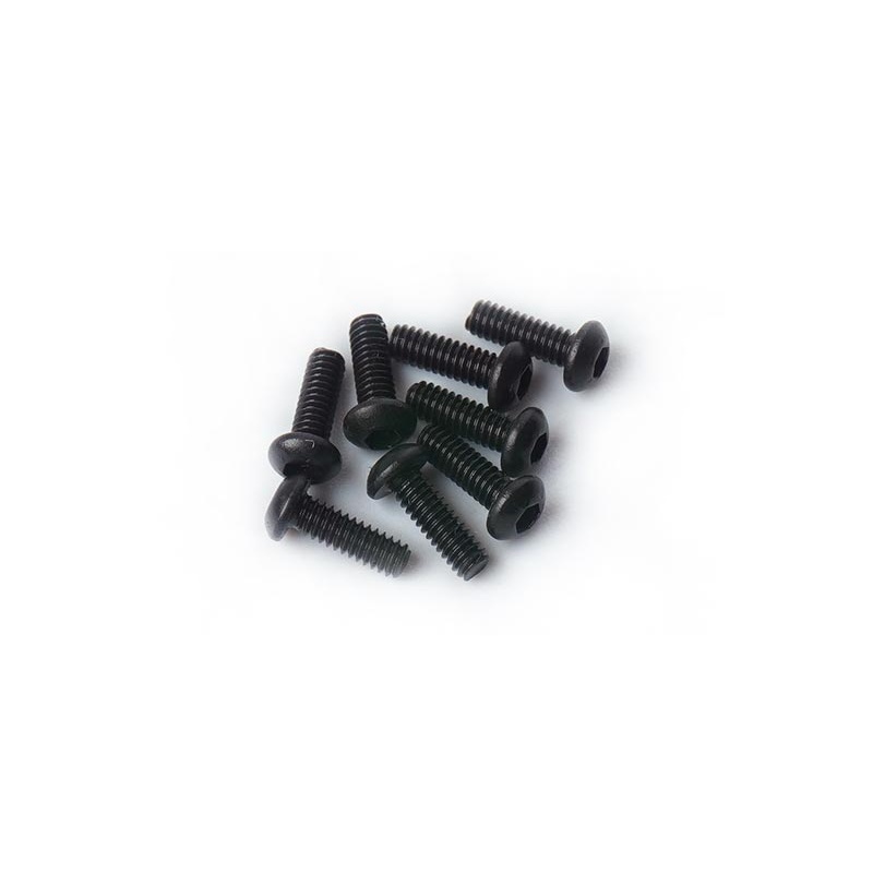 Koswork KOSBS206 2x6mm Button Head Hex Hardened Steel Screw (w/container) (8)