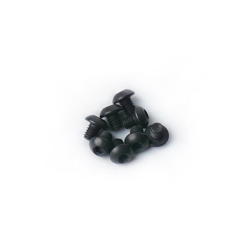 Koswork KOSBS2503 2.5x3mm Button Head Hex Hardened Steel Screw (w/container) (8)
