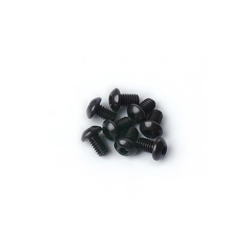 Koswork KOSBS2504 2.5x4mm Button Head Hex Hardened Steel Screw (w/container) (8)