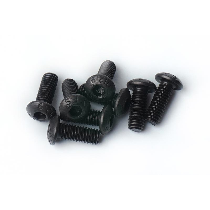 Koswork KOSBS308 3x8mm Button Head Hex Hardened Steel Screw (w/container) (8)