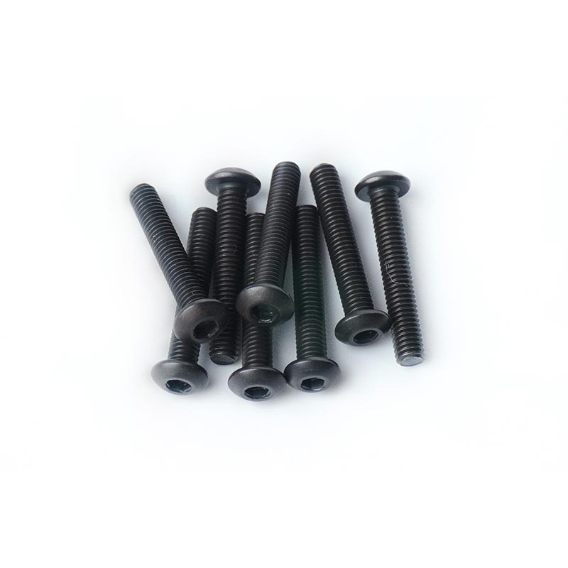 Koswork KOSBS318 3x18mm Button Head Hex Hardened Steel Screw (w/container) (8)
