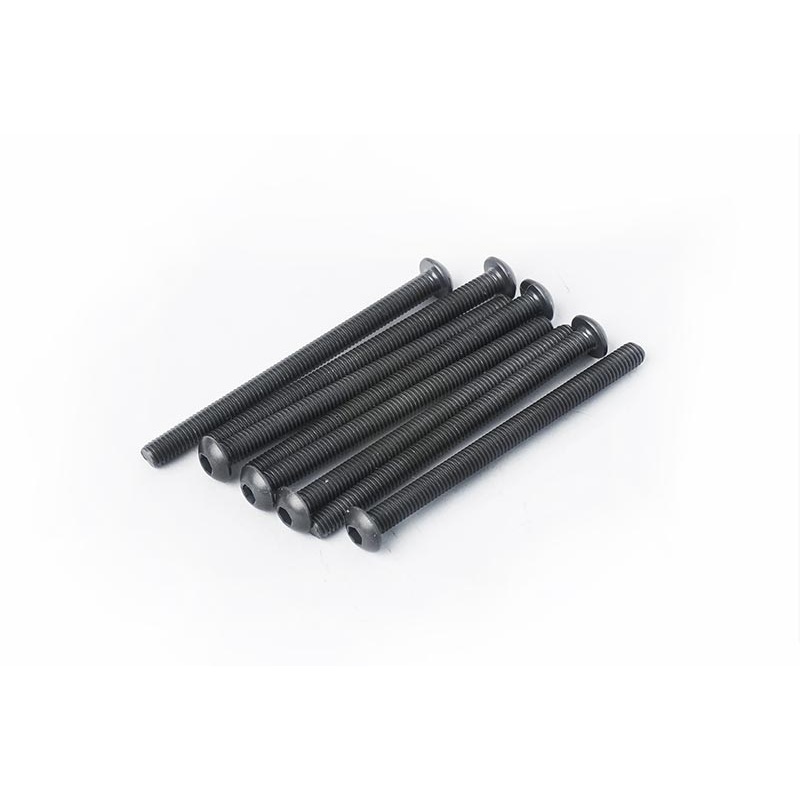 Koswork KOSBS340 3x40mm Button Head Hex Hardened Steel Screw (8)