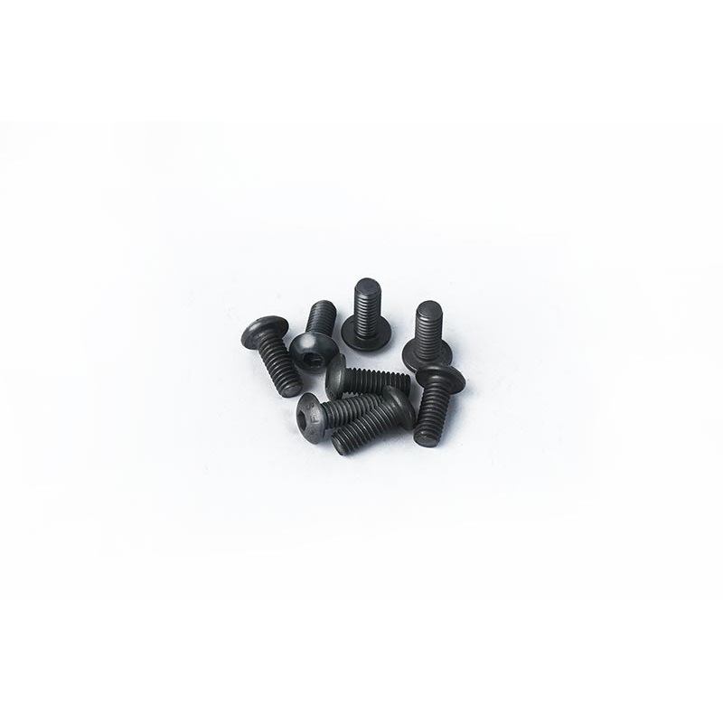 Koswork KOSBS410 4x10mm Button Head Hex Hardened Steel Screw (w/container) (8)