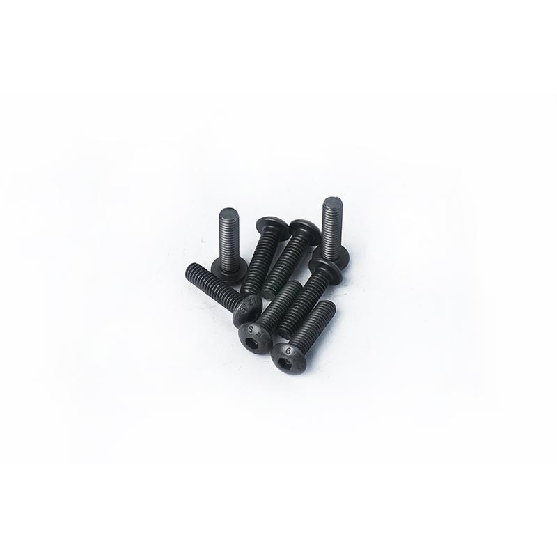 Koswork KOSBS416 4x16mm Button Head Hex Hardened Steel Screw (w/container) (8)