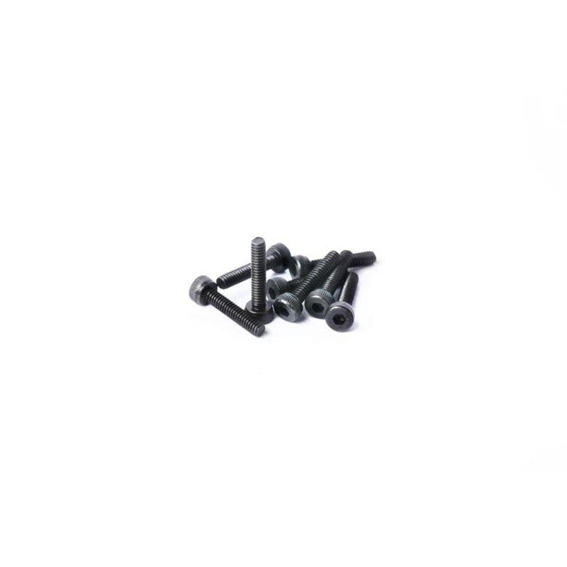 Koswork KOSCS210 2x10mm Cap Head Hex Hardened Steel Screw (w/container) (8) (for Kyosho cars)