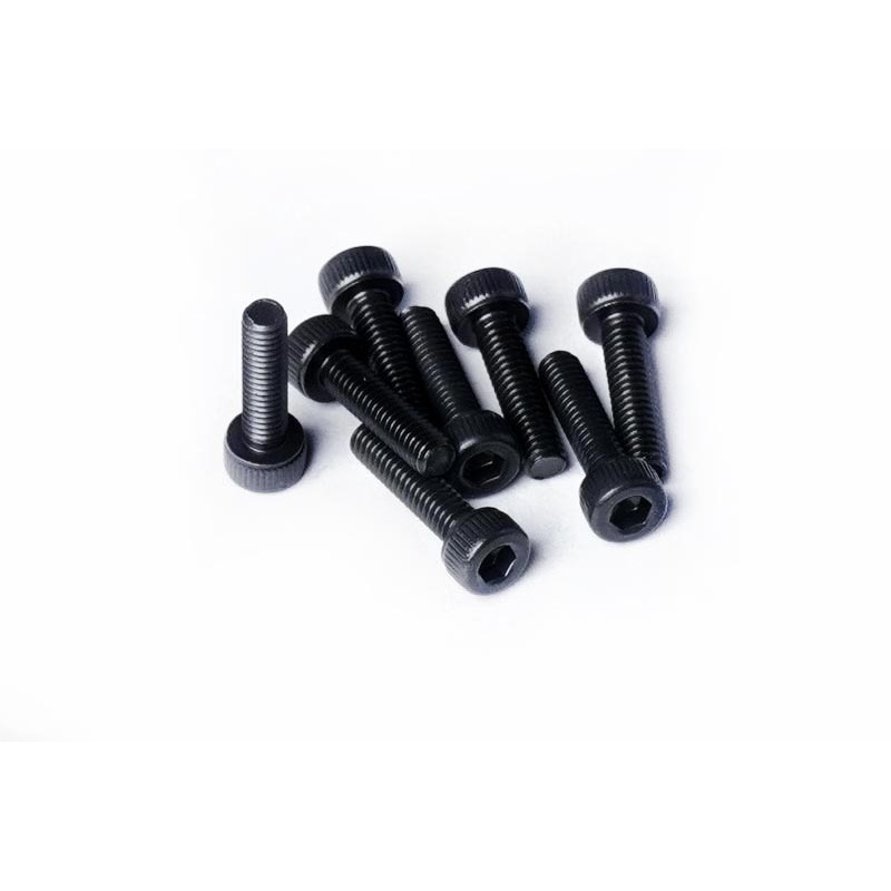 Koswork KOSCS2510 2.5x10mm Cap Head Hex Hardened Steel Screw (w/container) (8)