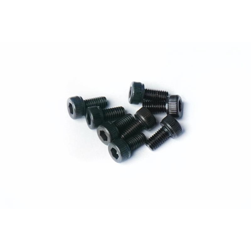 Koswork KOSCS306 3x6mm Cap Head Hex Hardened Steel Screw (w/container) (8)