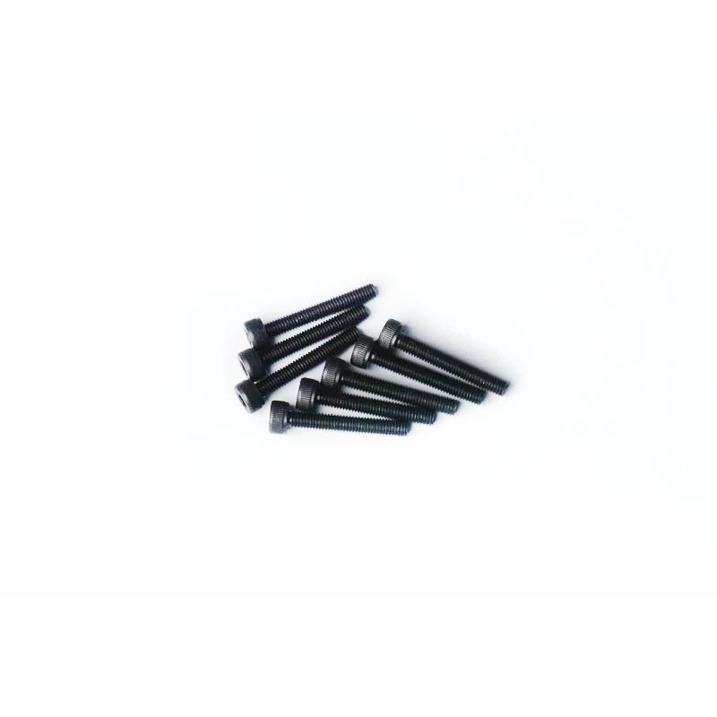 Koswork KOSCS320 3x20mm Cap Head Hex Hardened Steel Screw (w/container) (8)