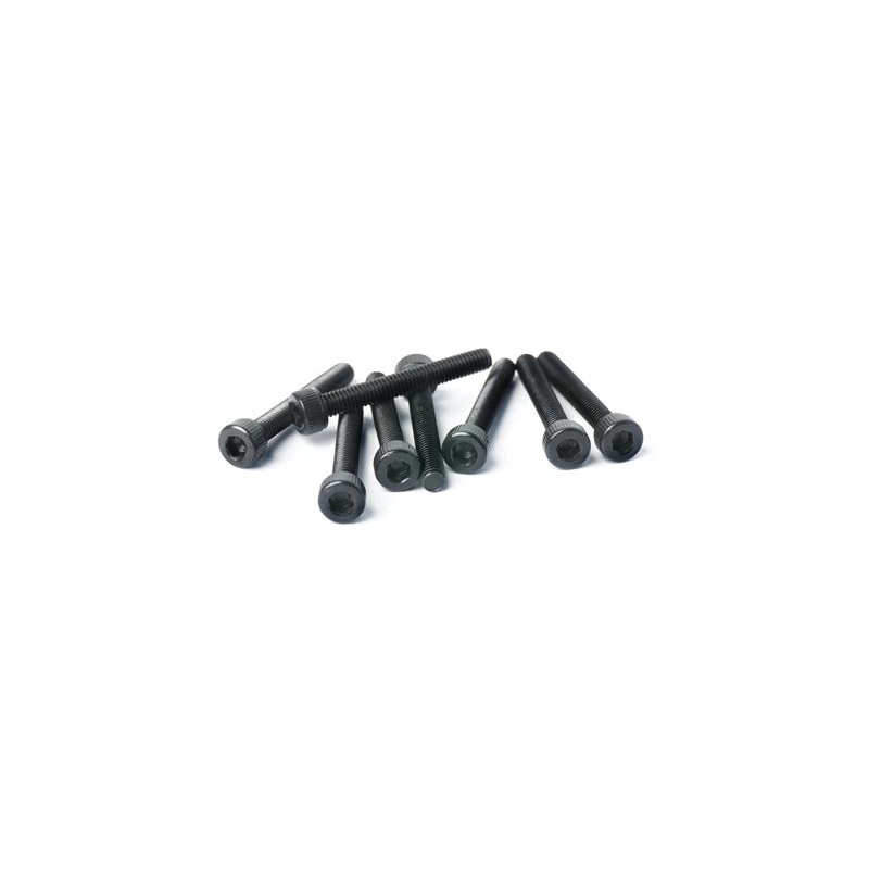 Koswork KOSCS322 3x22mm Cap Head Hex Hardened Steel Screw (8)