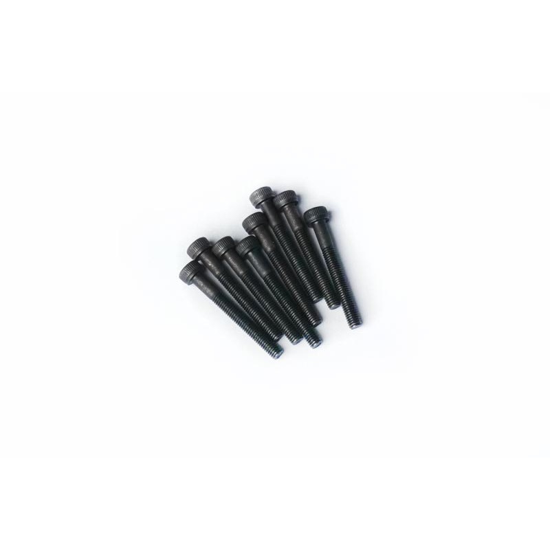 Koswork KOSCS325 3x25mm Cap Head Hex Hardened Steel Screw (8)