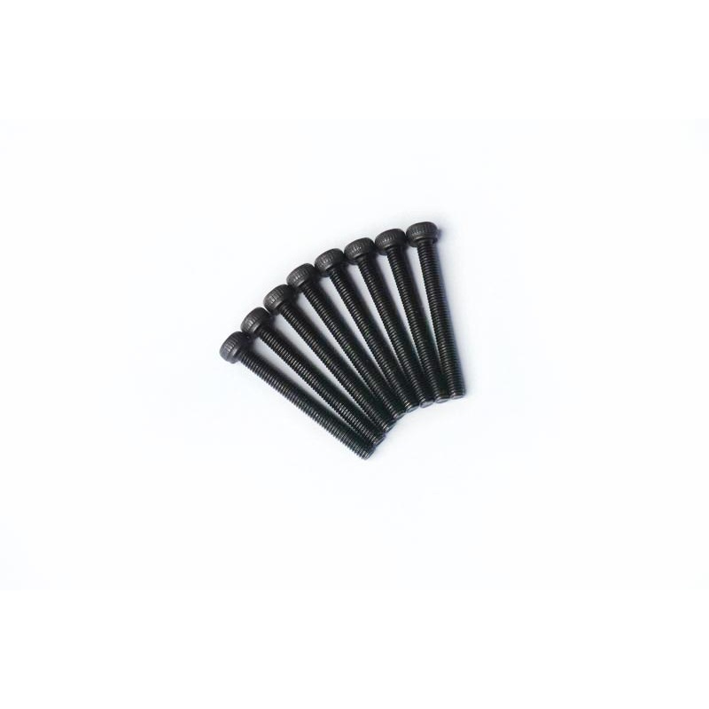 Koswork KOSCS328 3x28mm Cap Head Hex Hardened Steel Screw (8)