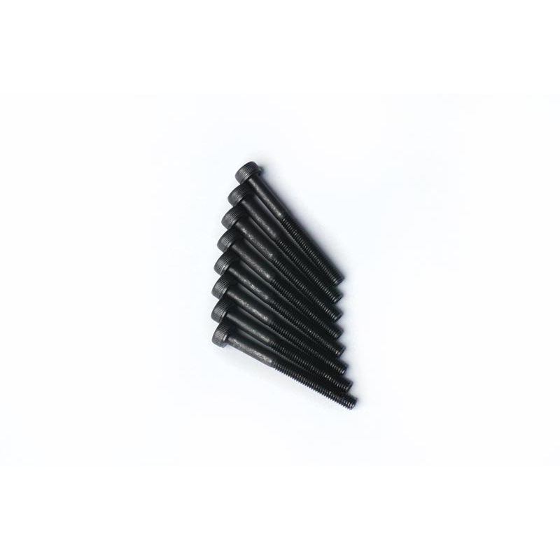 Koswork KOSCS330 3x30mm Cap Head Hex Hardened Steel Screw (8)