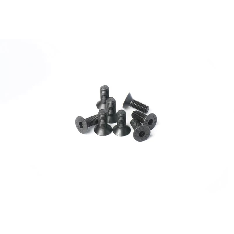 Koswork KOSFS308 3x8mm Flat Head Hex Hardened Steel Screw (w/container) (8)