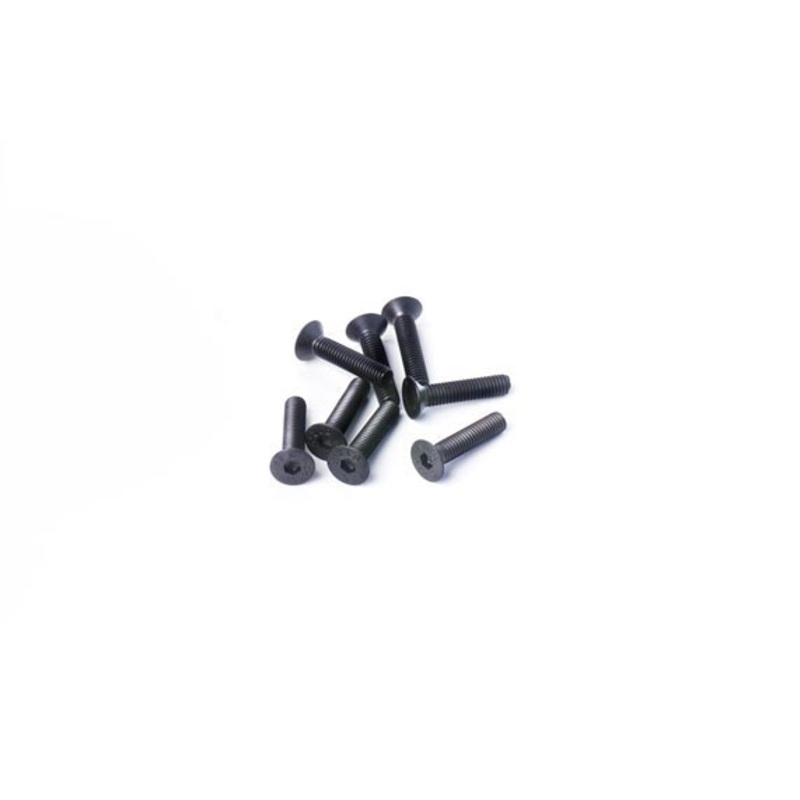 Koswork KOSFS314 3x14mm Flat Head Hex Hardened Steel Screw (w/container) (8)