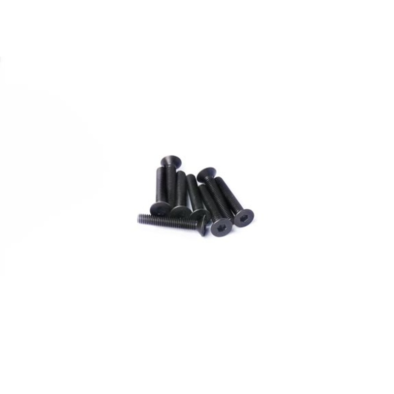 Koswork KOSFS318 3x18mm Flat Head Hex Hardened Steel Screw (w/container) (8)