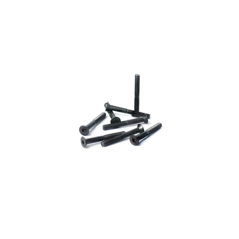 Koswork KOSFS325 3x25mm Flat Head Hex Hardened Steel Screw (8)