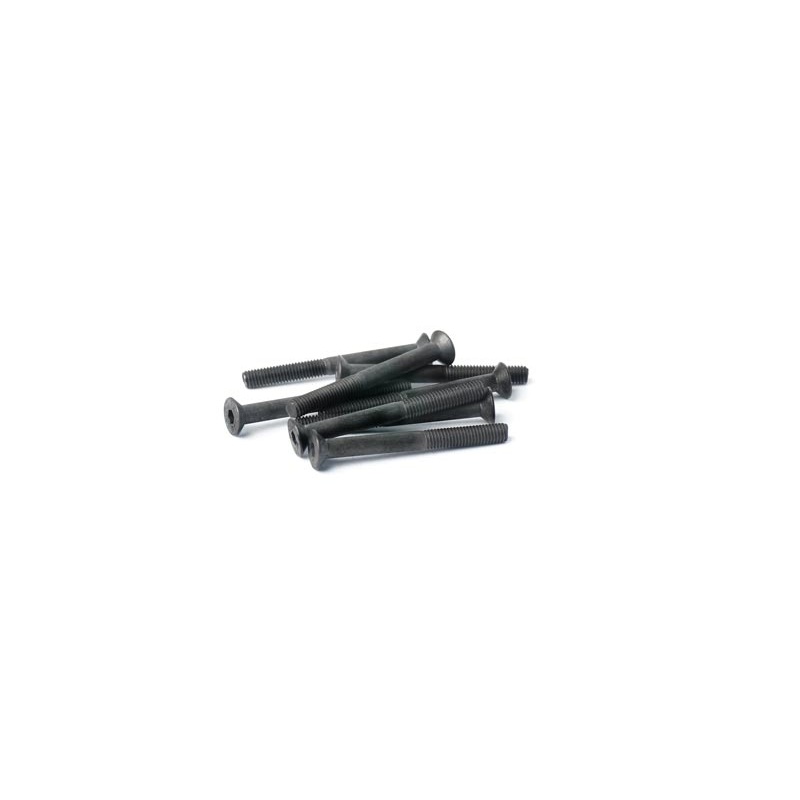Koswork KOSFS330 3x30mm Flat Head Hex Hardened Steel Screw (8)