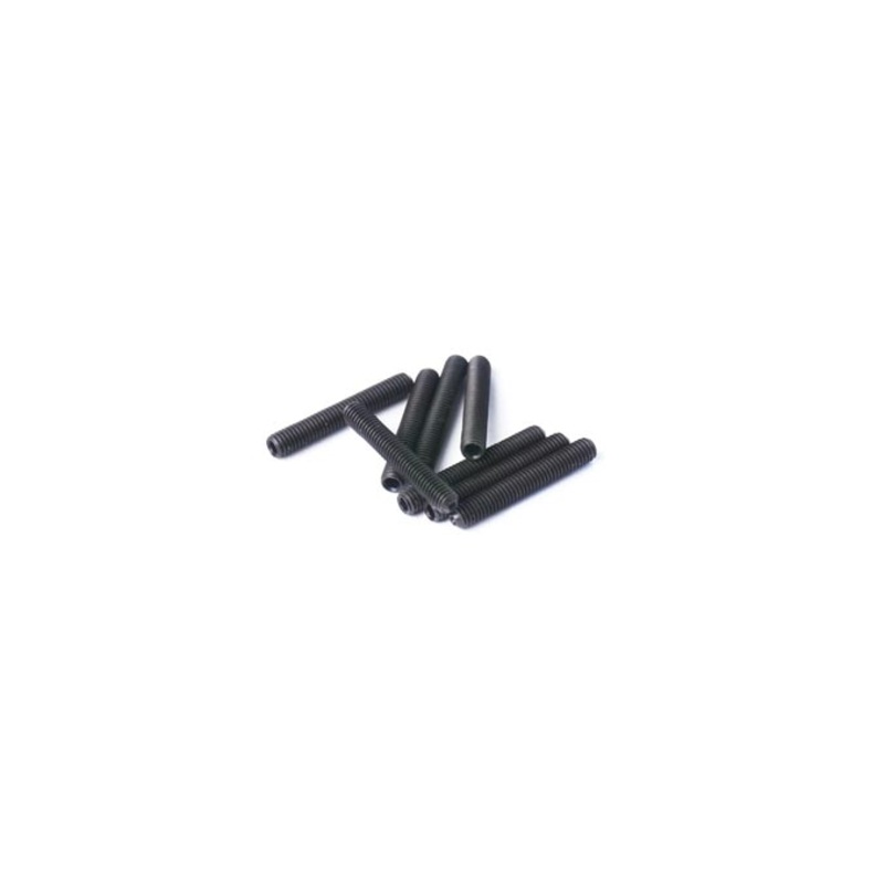 Koswork KOSSS320 3x20mm Hex Set Screws Hardened Steel Screw (w/container) (8)