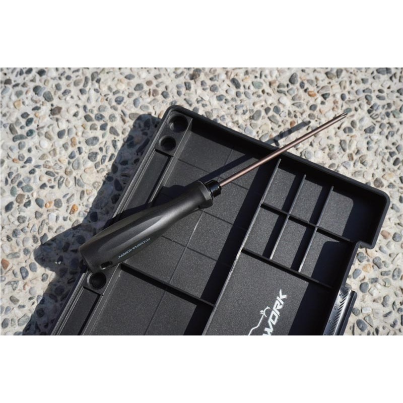 Koswork KOS13204-P4 Phillips Screwdriver #2 Large 4.0mm (For Tamiya Cars & Associated RC10) (Light Tri Handle)