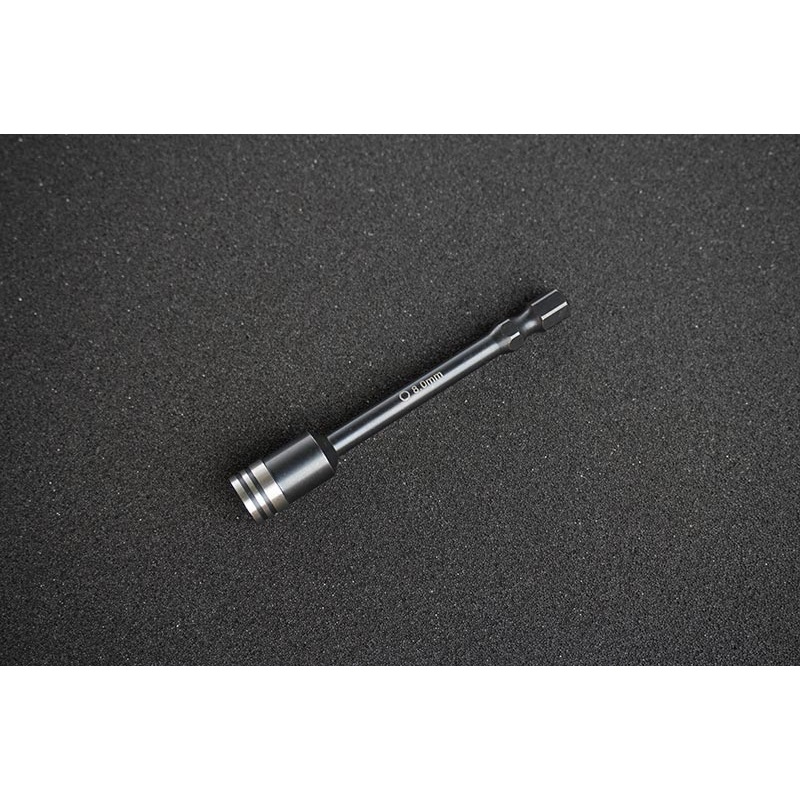 Koswork KOS13207-N8 Nut Driver Bit 8.0mm 1/4 Drive Hex (for 5mm nut / glow plug)