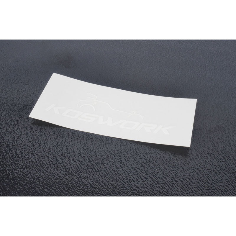 Koswork KOS19002W Koswork Decal 100mm White (2pcs) Release Decal