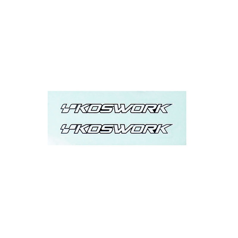 Koswork KOS19006W Koswork Decal 6x60mm White (2pcs)
