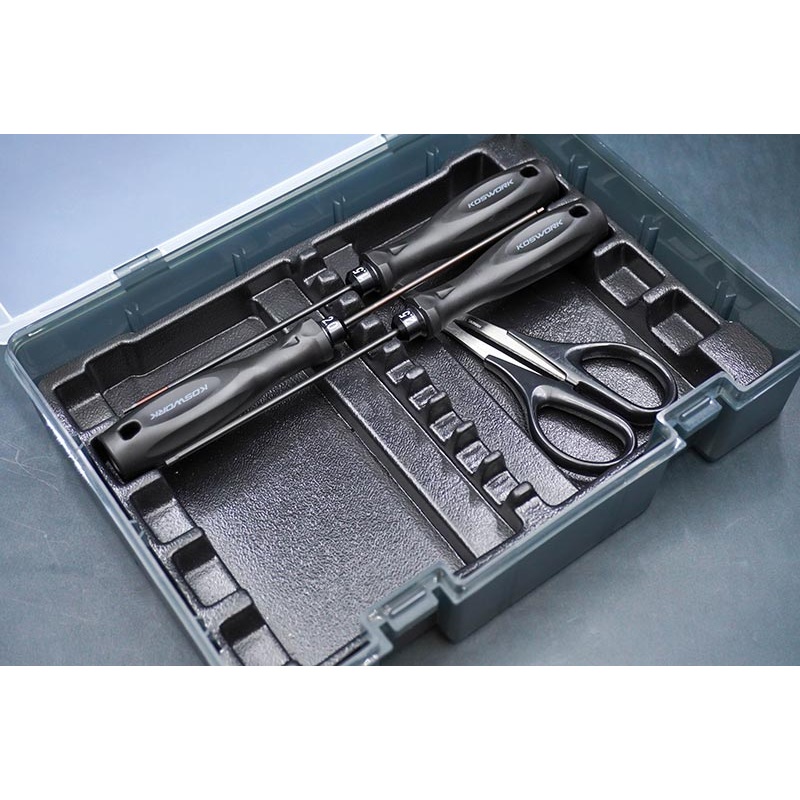 Koswork KOS32102 Tool Tray 245x175x22mm Black (Also good for KOS32111, 32112 & 32116-2)
