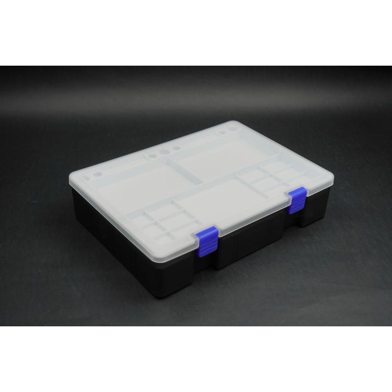 Koswork KOS32112W Tool Box 245x175x56mm (w/KOS32101B Parts Tray White)