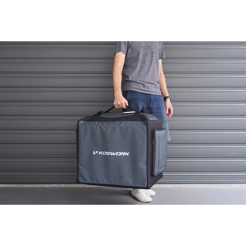 Koswork KOS32252 1/8 Dual Drawer Buggy/Onroad Car Bag (1/8, 2 Large)