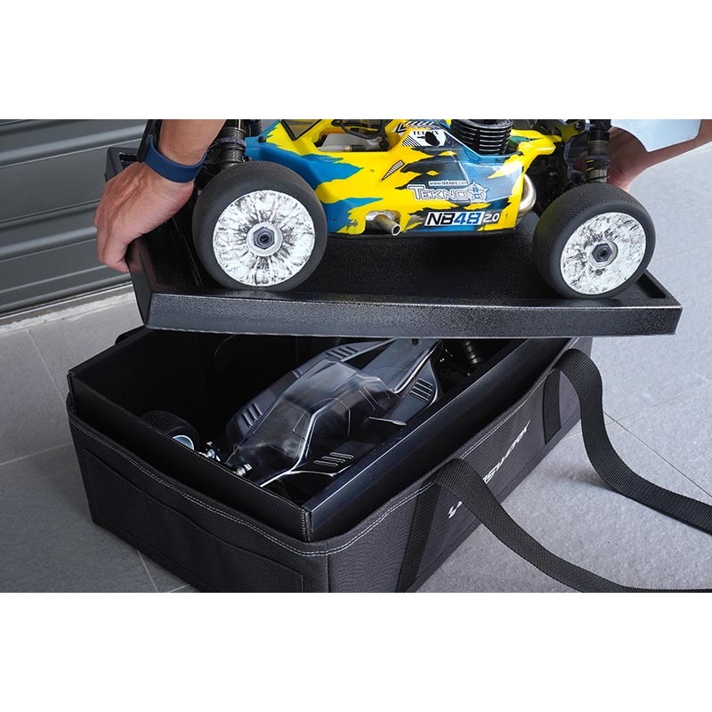 Koswork KOS32277 1/8 Buggy/Onroad Car Carrying Bag/Dirtbag (w/KOS32004DU-1 Large Drawer Set)