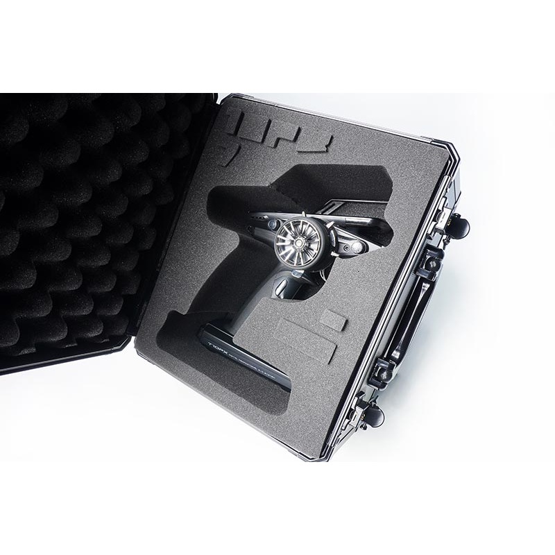 Koswork KOS32302-10PX Mini Black V2 Aluminum Carry Case (w/Futaba 10PX/4PM/7PX/7PXR foam)