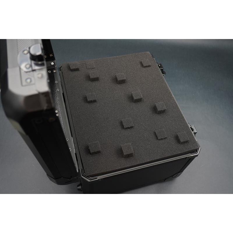 Koswork KOS32302-CH Mini Black V2 Aluminum Carry Case (w/checkered foam)