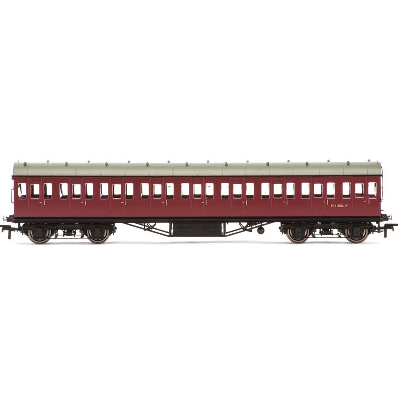 cHornby R4690A BR Non-cor. 57′ Crimson 3rd