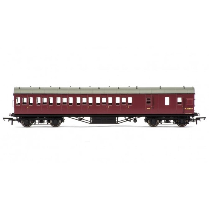 cHornby R4691 BR Non-cor.57’Crimson 3rdCl/Br