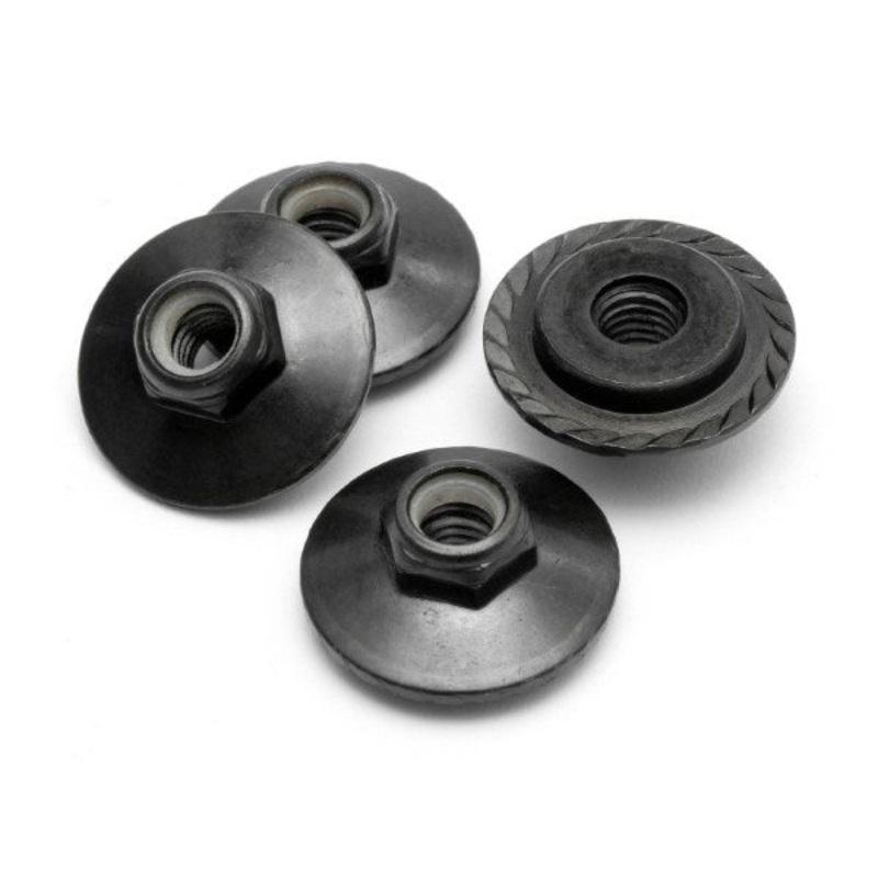 cHPI Racing Z680 Flanged Lock Nut M5x8mm (4)