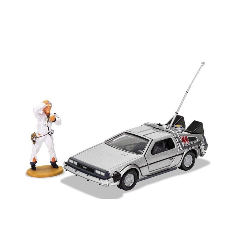 Corgi CC05503 1/36 Back to the Future: DeLorean and Doc Brown Figure