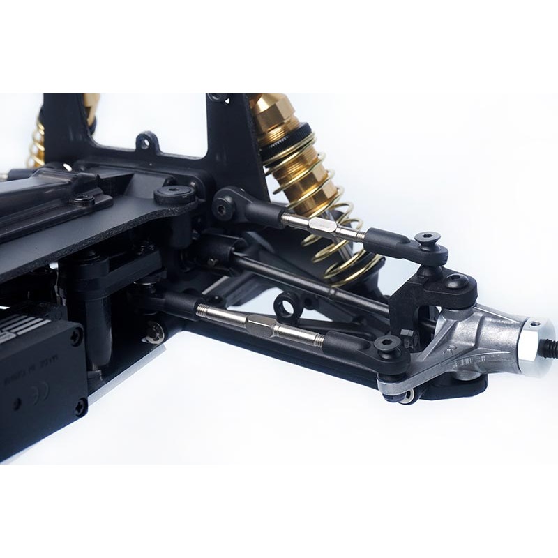 Koswork KOS04301 Steel Heavy Duty Turnbuckle Set (7pcs, w/wrench) Kyosho Mid/Turbo/Optima/Javelin/Ultima