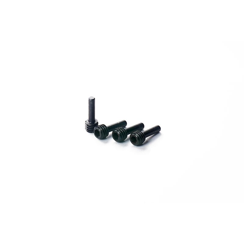 Koswork KOS04306 Kyosho M4 2x11mm Hardened Wheel Hub Pin/Screw (4) Mid/Turbo/Optima/Javelin/Ultima