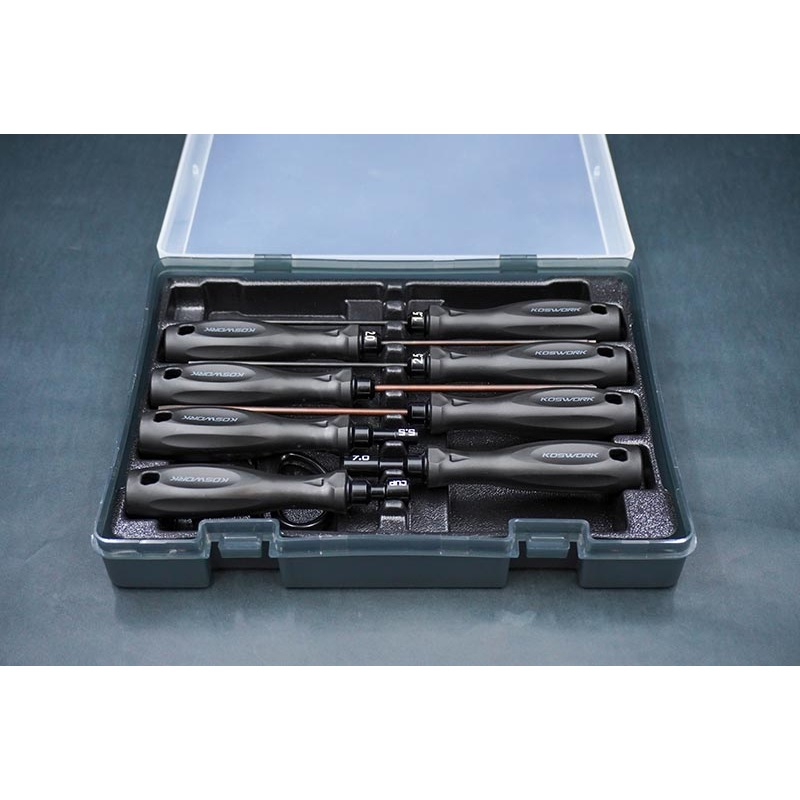 Koswork KOS32116-3 Tool Box (w/KOS32102 Tool Tray) 245x175x38mm