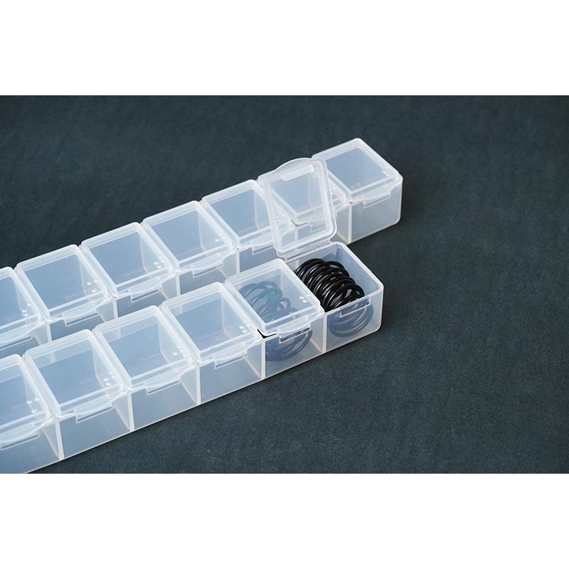 Koswork KOS32117 7 Compartments Parts Box 165x34x25mm (3 sets)